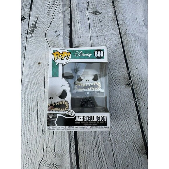 Funko Pop! Disney Nightmare Before Christmas 808 Jack Skellington Vinyl Figure - Picture 5 of 8